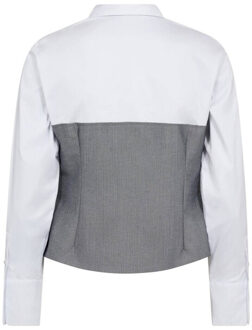 Top korte mouw 45028 polly - maat L Wit