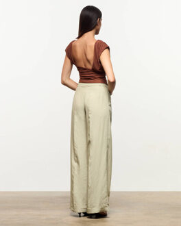 Top korte mouw 9964172083539 gemini Bruin - L