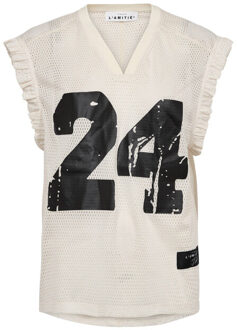 Top korte mouw hl10306 Ecru