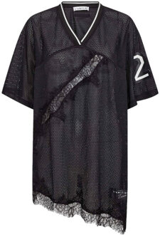 Top korte mouw hl10553 drift Zwart - S