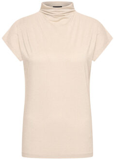 Top korte mouw mandya5 Beige - XS