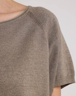 Top korte mouw nks01085 anita Bruin