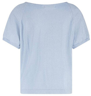 Top korte mouw nks01085 anita Lichtblauw - XL