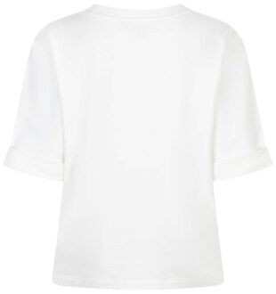 Top korte mouw srb4850 terry Wit