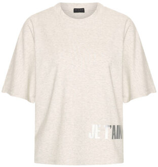 Top korte mouw yaraaa Grijs - S