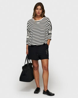 Top lange mouw 20-776-5203 Zwart