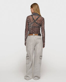 Top lange mouw 20-779-5204 Bruin