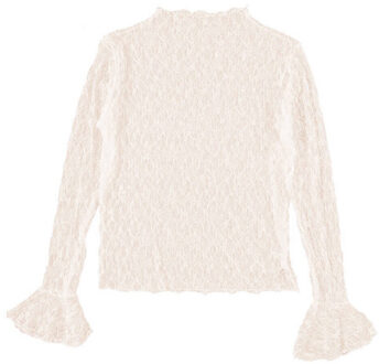 Top lange mouw 24219 top kant Taupe - S / M