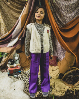 Top lange mouw 2531-7403-937 Bruin - 116