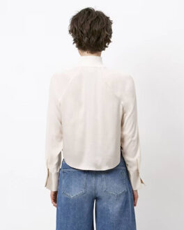 Top lange mouw 253128 estela - maat 38 Ecru