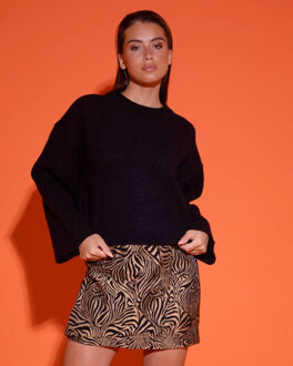 Top lange mouw 254-29 diana Zwart