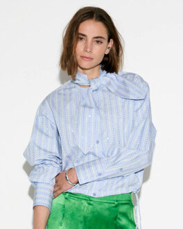 Top lange mouw 254145 anubi Blauw - 38