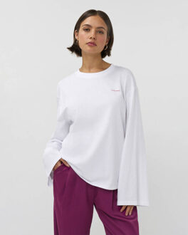 Top lange mouw 261-st17 riven Ecru