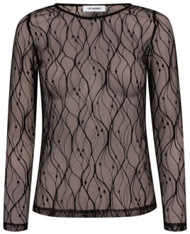 Top lange mouw 33187 mercy Bruin