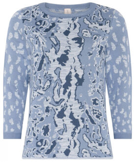 Top lange mouw 4266 - maat L Blauw