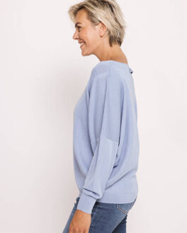 Top lange mouw zk341-n798 zhtalia Blauw - S / M