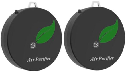 Top Luchtreiniger Huishoudelijke Negatieve Ionen Luchtreiniger, Draagbare Ketting, Voor Volwassenen En Kinderen zwart