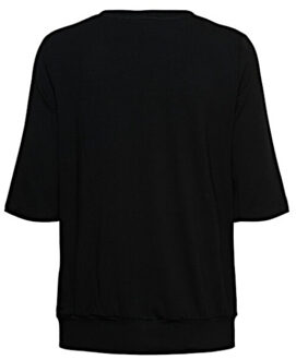 Top lucille black - maat S Zwart