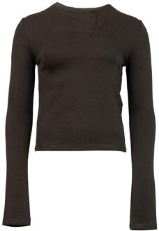 Top met asymmetrische hals Mala  groen - L,M,S,