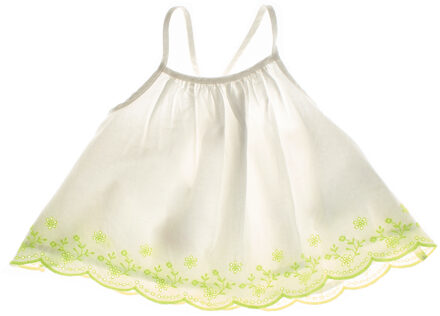 Top met bandjes 875830 meisje - maat Wit