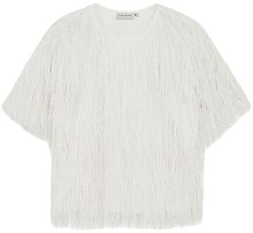 Top met fringes Fallon  naturel