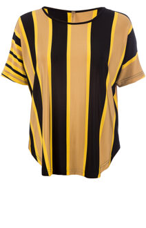 Top met strikdetail Zwart