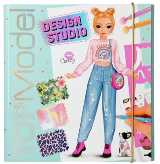 TOP MODEL, design set, folder create your model, top MODEL notebooks, sketchbook, coloring books, coloring book