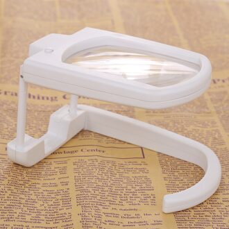 Top Multifunctionele Vergrootglas Opvouwbaar Loupe Microscoop Met Licht Vergrootglas Tool Draagbare Vergrootglas 3X Vergroting