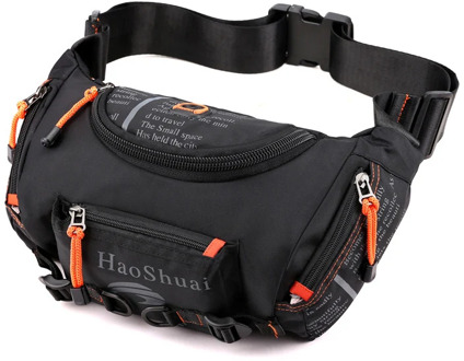 Top Quality Waterproof Nylon Men's Waist Packs Fanny Pack Casual Chest Bag Male Large Capacity Travel Bum Sling Chest Waist Bags