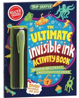 Top Secret: The Ultimate Invisible Ink Activity Book (Klutz Activity Book) - Klutz Press