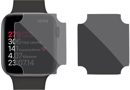 Top Selling 1 Pc Voor Apple Horloge 4 40 Mm Anti-Spion Film Gehard Tpu Volledige Screen Protector pelicula Protectora