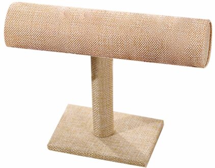 Top Selling Fluwelen T-Bar Display Stand Houder Organizer Armband Sieraden Horloge Hoofdband Ondersteuning En