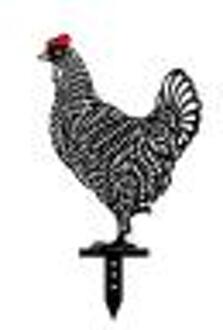 Top Selling Kip Yard Art Outdoor Tuin Achtertuin Gazon Stakes Acryl Hen Yard Decor Ondersteuning En