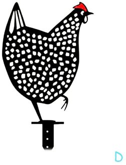 Top Selling Kip Yard Art Outdoor Tuin Achtertuin Gazon Standbeeld Decor Yard Decor Stakes Hen Plastic