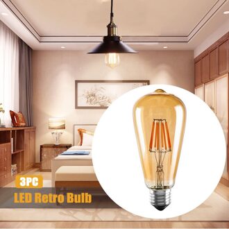 Top Selling Led Lamp, retro Lampen Antieke Lamp Lamp 4W 2300K E27 3 Pack Ondersteuning En