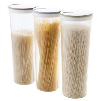 Top Selling Multifunctionele Spaghetti Doos Bestek Noodle Opbergdoos Eetstokjes Dozen Ondersteuning En licht blauw