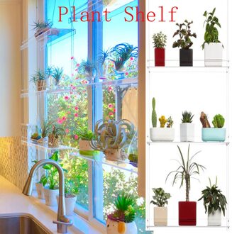 Top Selling Venster Fabriek Plank Opknoping Plank Plant Planken Plant Stand Indoor Tuin Decor Ondersteuning En