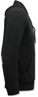 Top Star 2pac hoodie thug life Zwart - XL