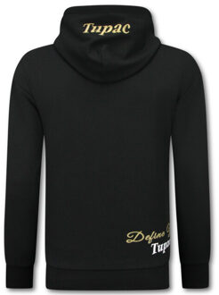 Top Star 2pac joggingpak hoodie tupac trainingspakk hoodie Zwart - S