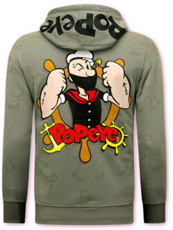 Top Star Hoodie met capuchon popeye Grijs - XL
