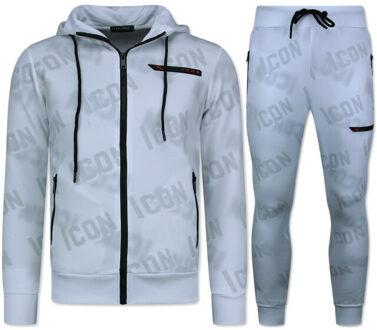 Top Star Icon twinset trainingspakken Wit - XL