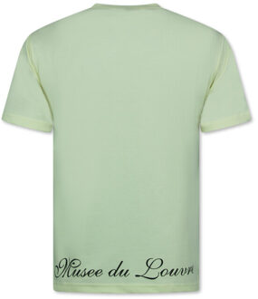 Top Star T-shirt met opdruk oversized t-shirt - maat L Geel