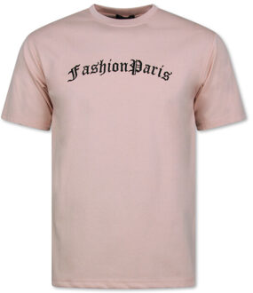 Top Star T-shirt met opdruk oversized t-shirt - maat XXL Roze