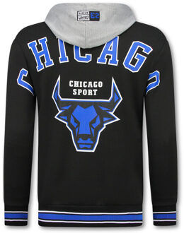 Top Star Trainingspakken chicago bulls joggingpak - maat XXL Zwart