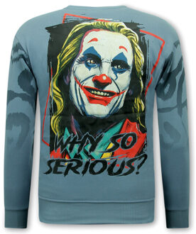 Top Star Trui sweater joker Blauw - M