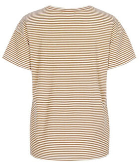 Top tirza-camel/offwhite Veelkleurig - XXL