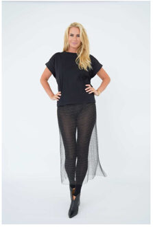 Top tops meryem Zwart