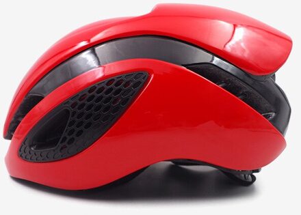 Top Tt Tijdrit Racing Aero Game Fiets Helm Triathlon Racefiets Helm Ultralight Ademend Fietshelm Unisex rood
