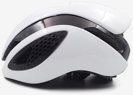 Top Tt Tijdrit Racing Aero Game Fiets Helm Triathlon Racefiets Helm Ultralight Ademend Fietshelm Unisex wit