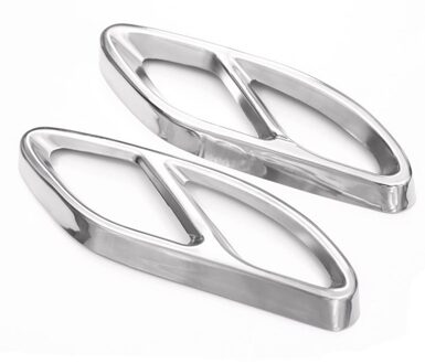 Top Voor Mercedes Benz Glc Een B C Eclass W205 Coupe W213 W176 W246 -17 Auto Accessoire amg Uitlaat Cover Trim 304 Staal